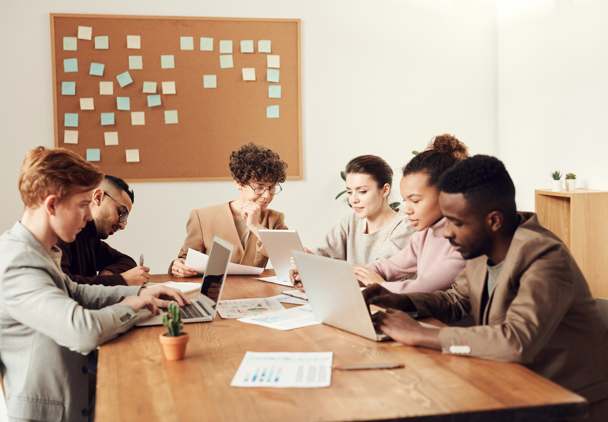 bravo company digital team working together